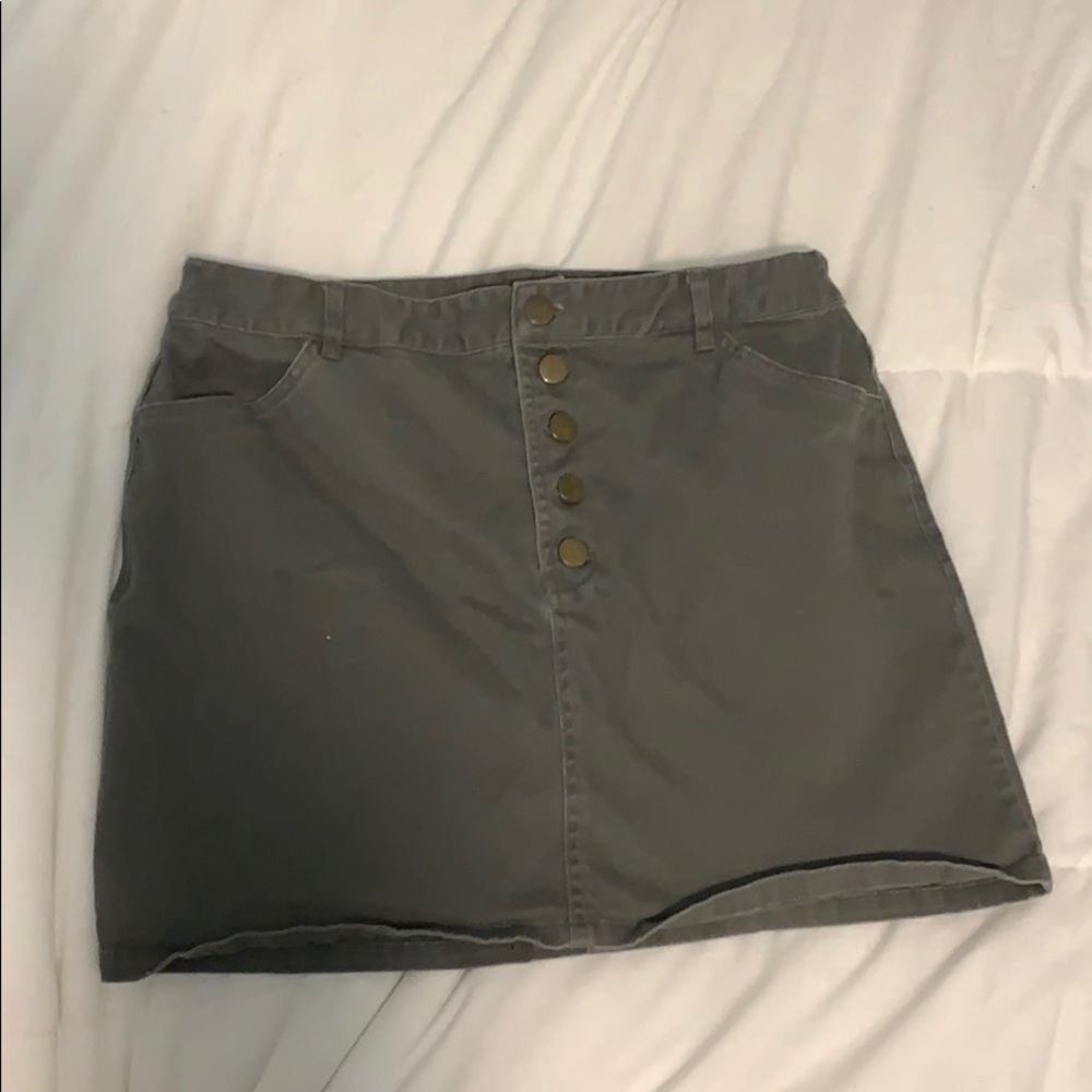 Forever 21 Gray Skirt